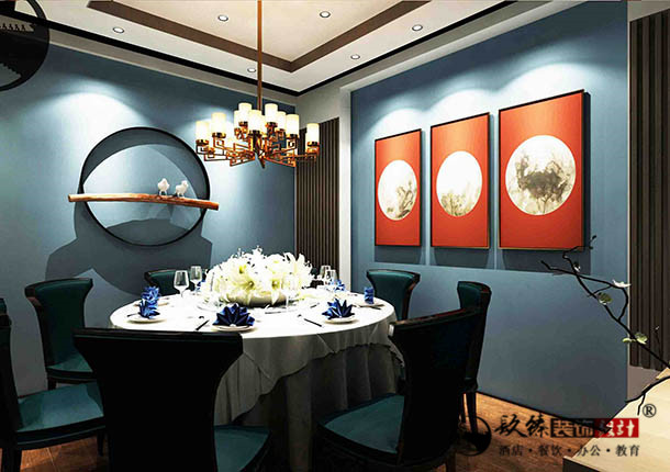 海原装修公司海原山东老饺子餐厅设计案例|海原餐厅装修设计公司