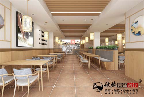 海原谷味轩餐厅设计方案鉴赏|海原餐厅设计装修公司推荐