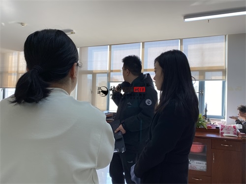 海原装修公司|海原元也办公楼设计装修现场勘察