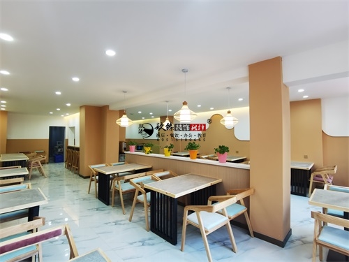 海原餐厅装修设计项目|镹臻设计