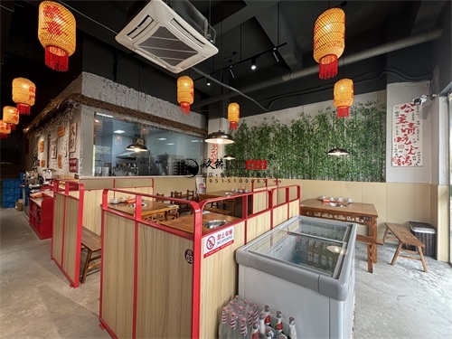 海原火锅店装修设计项目|镹臻设计