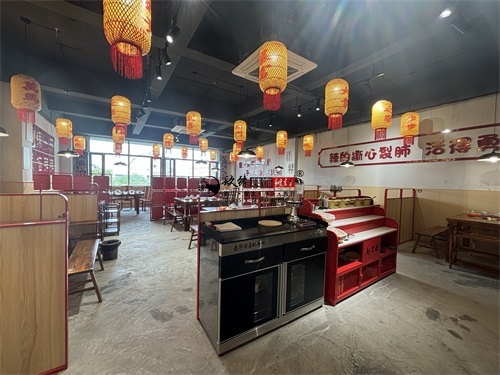 海原火锅店装修设计项目|镹臻设计