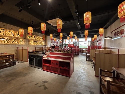 海原火锅店装修设计项目|镹臻设计