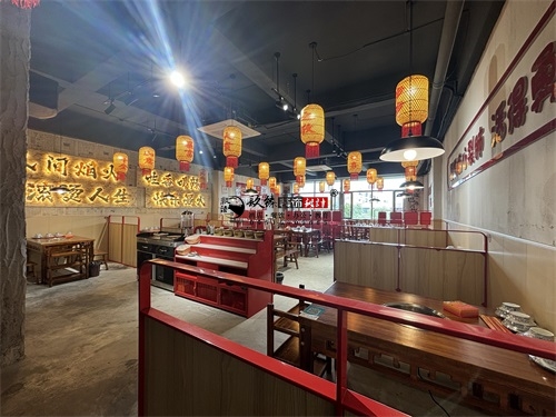 海原火锅店装修设计项目|镹臻设计