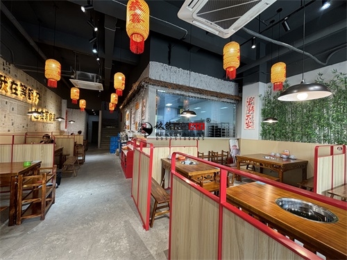 海原火锅店装修设计项目|镹臻设计