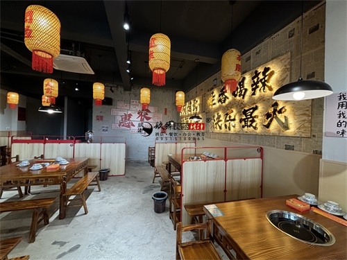 海原火锅店装修设计项目|镹臻设计