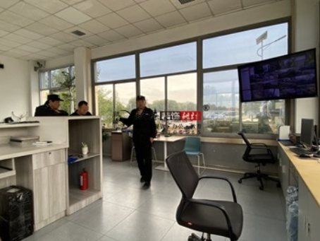 海原工装公司|海原厂区办公室改造设计现场量尺